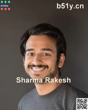 Portrait of Sharma Rakesh, brand director for jio lottery operations in India