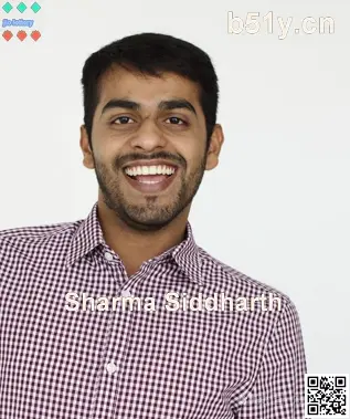 Portrait of Sharma Siddharth, software development engineer supporting jio lottery safety guidance in India