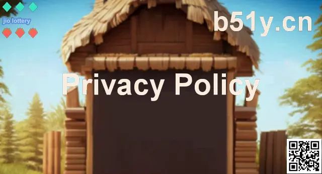 Privacy Policy banner for jio lottery (b51y.cn), authored by Mehta Zara